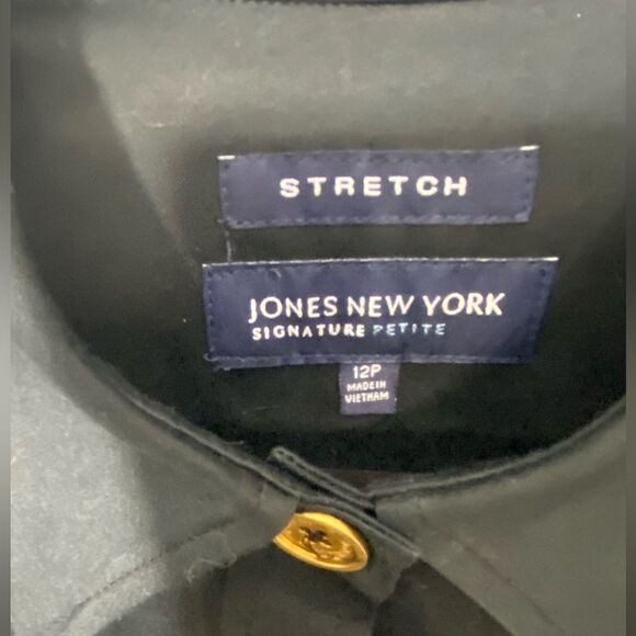 Navy Button-Up Dress - Picture 5 of 7